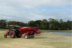 Topdressing-the-fairways-on-The-Palms-golf-course
