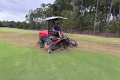 Scarifying-The-Pines-golf-course-fairways