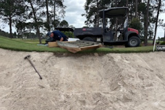 Revamped-the-steps-on-The-Pines-golf-course-11th-greenside-bunker-left-side