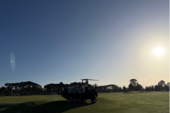 Applying-foliar-fertiliser-to-the-target-greens-on-The-Pines-driving-range-