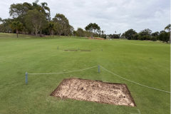 Turf-cutting-in-bare-areas-on-the-fairways-on-The-Palms-golf-course-with-the-15th-fairway-shown