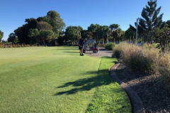 Detail-work-being-carried-out-on-the-practice-putting-greens-of-The-Pines-golf-course