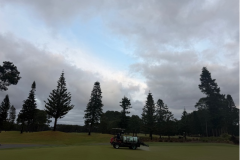 Applying-fungicide-to-The-Pines-golf-course-putting-green