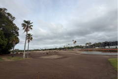 Preparing-The-Palms-golf-course-10th-hole-for-new-turf