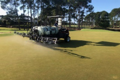 A-foliar-fertiliser-was-applied-to-The-Pines-golf-course-greens