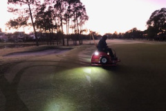 Tuesday-morning-rolling-the-15th-green-on-The-Pines-golf-course