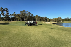 Applying-foliar-fertiliser-to-The-Palms-golf-course-fairways-and-aprons-with-the-5th-hole-shown