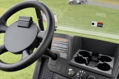 Redesigned internal dash with increased storage and dash-mounted USB ports.