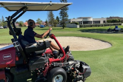 Mowing-green-aprons-on-the-18th-hole-of-The-Pines-golf-course